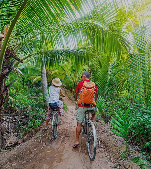 Cycling in the Mekong Delta